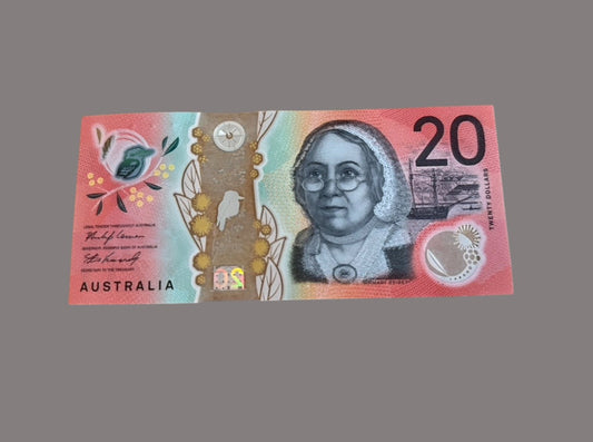 Australian Prop Money $20 Bills $2,000 Full Print 1 Stack (100pcs)