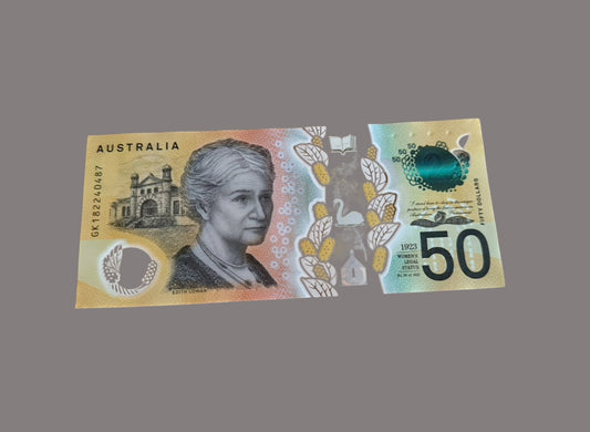 Australian Prop Money $50 Bills $5,000 Full Print 1 Stack (100pcs)