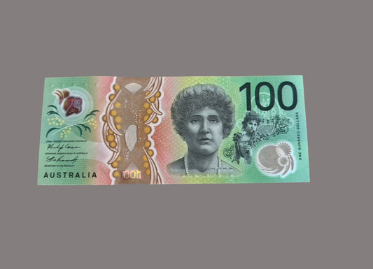 Australian Prop Money $100 Bills $10,000 Full Print 1 Stack (100pcs)
